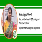 Interview Mrs Aryya Ghosh Ass ProfLecturer CSE Training and Placement Officer at Rajendranath College of Polytechnic Durgapur
